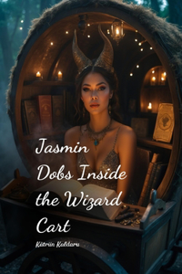 Jasmine Dobs Inside the Wizard Cart