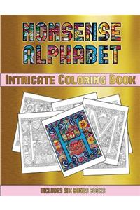 Intricate Coloring Book (Nonsense Alphabet)