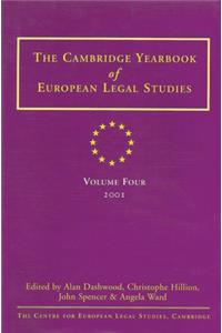 Cambridge Yearbook of European Legal Studies Vol 4, 2001