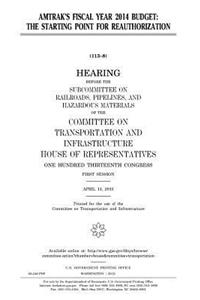 Amtrak's fiscal year 2014 budget