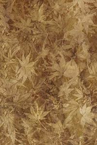 Cannabis Rating Journal - Sepia Leaves: Blank Form Notebook with Discreet Cover Used for Organizing Information and Rate THC CBD Strains of Marijuana for Either Medical or Recreational