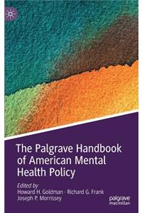 Palgrave Handbook of American Mental Health Policy