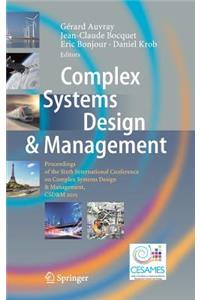 Complex Systems Design & Management