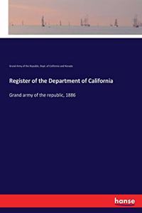Register of the Department of California