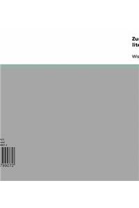 Zur semantischen Beschaffenheit literarischer Sachbegriffe