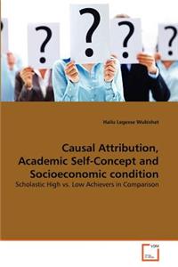 Causal Attribution, Academic Self-Concept and Socioeconomic condition