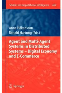 Agent and Multi-Agent Systems in Distributed Systems - Digital Economy and E-Commerce