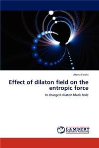Effect of dilaton field on the entropic force