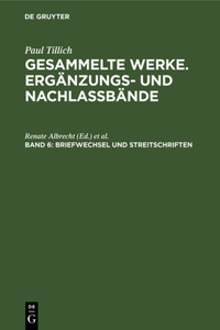 Briefwechsel und Streitschriften