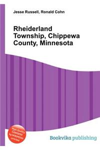 Rheiderland Township, Chippewa County, Minnesota