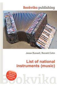 List of National Instruments (Music)