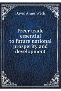 Freer Trade Essential to Future National Prosperity and Development