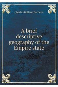 A brief descriptive geography of the Empire state