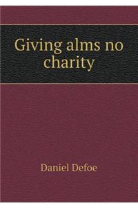 Giving alms no charity