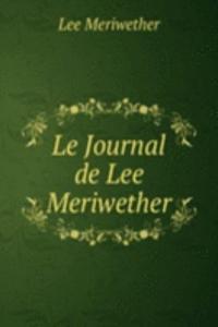 Le Journal de Lee Meriwether