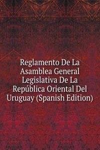 Reglamento De La Asamblea General Legislativa De La Republica Oriental Del Uruguay (Spanish Edition)