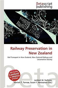 Railway Preservation in New Zealand