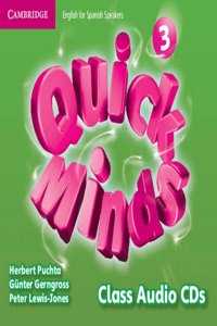 Quick Minds Level 3 Class Audio CDs (4) Spanish Edition