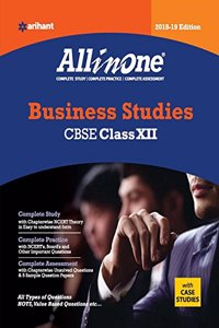 CBSE All in One Business Studies CBSE Class 12 for 2018 - 19 (Old edition)