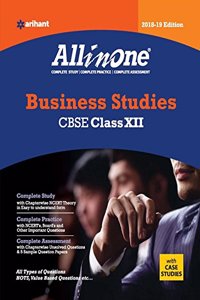 CBSE All in One Business Studies CBSE Class 12 for 2018 - 19 (Old edition)