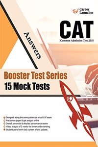 Booster Test Series - CAT - 15 Mock Tests (Questions, Answers and Explanations)