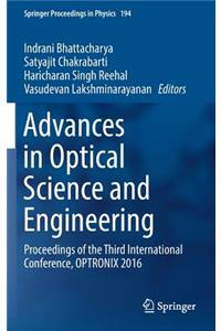 Advances in Optical Science and Engineering