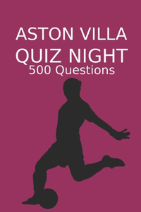 Aston Villa Quiz Night