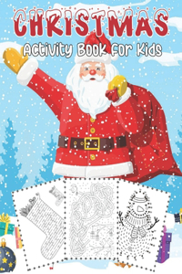 Christmas Activity Book For Kids