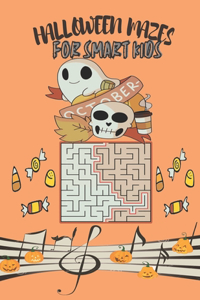 Halloween mazes for smart kids