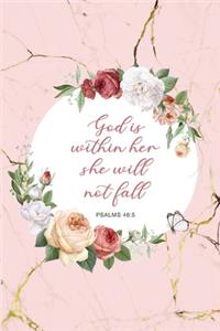 God Is Within Her She Will Not Fall