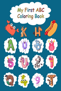 My First ABC Coloring Book