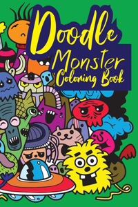 Doodle Monster Coloring Book