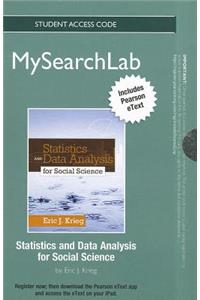 Mylab Search with Pearson Etext -- Standalone Access Card -- For Statistics and Data Analysis