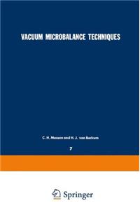 Vacuum Microbalance Techniques