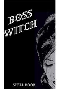 Boss Witch - Blank Lined Notebook