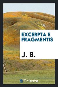 Excerpta e Fragmentis