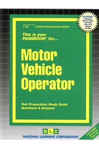 Motor Vehicle Operator