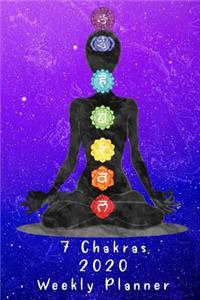 7 Chakras 2020 Weekly Planner