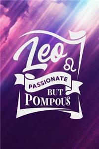 Leo Passionate But Pompous