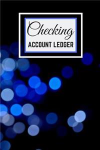 Checking Account Ledger