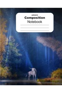 Unicorn Composition Notebook