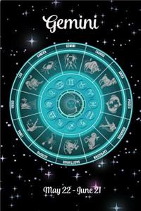 Zodiac Undated Weekly Planner - Gemini May 22 - June 21