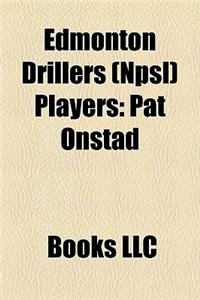 Edmonton Drillers (Npsl) Players