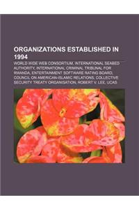 Organizations Established in 1994