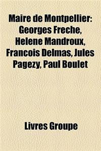 Maire de Montpellier
