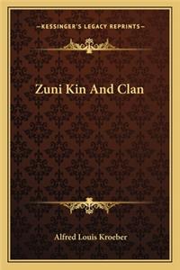 Zuni Kin and Clan