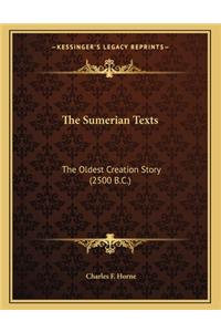 The Sumerian Texts