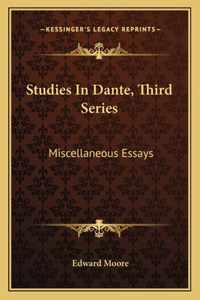 Studies in Dante, Third Series