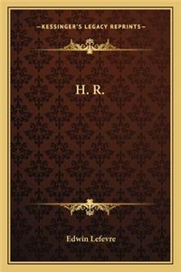 H. R.