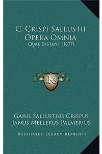C. Crispi Sallustii Opera Omnia